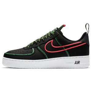 Nike Air Force 1 07 Premium Worldwide Pack    Black Green Strike Flash-Crimson (CK7213-001)