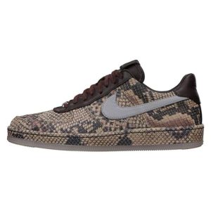 Nike Air Force 1 Downtown Lw Python - Mtllc-Silver-Vlvt-Brwn (577657-200)