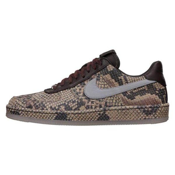 Nike Air Force 1 Downtown Lw Python - Mtllc-Silver-Vlvt-Brwn (577657-200)