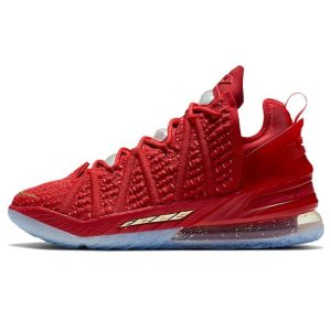 Nike LeBron 18 X-Mas In LA Red University-Red Hyper-Punch (DB8148-601)