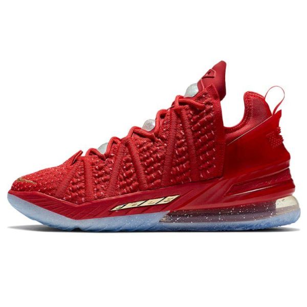 Nike LeBron 18 X-Mas In LA Red University-Red Hyper-Punch (DB8148-601)