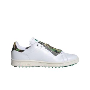 Adidas x BAPE Stan Smith Golf Cloud White Green (IG5916)