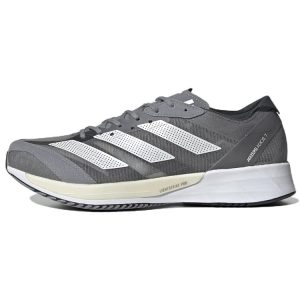 Adidas Adizero Adios 7 Grey Zero Metallic   Grey-Three Grey-Five (GV7071)