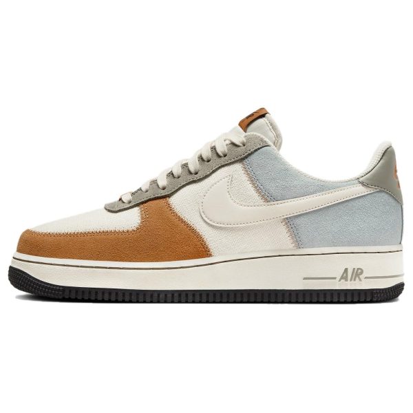 Nike Air Force 1 07 LV8 Light Pumice Pale Ivory White Dark Stucco Monarch (FZ6684-001)