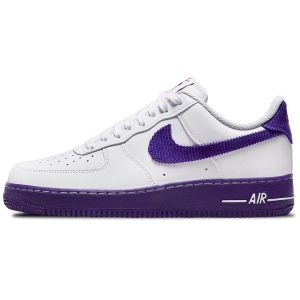 Nike Air Force 1 07 LV8 EMB White Court Purple (DB0264-100)