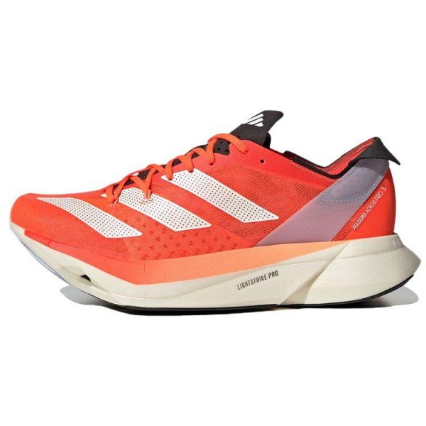 Adidas Adizero Adios Pro 3 -   Zero-Metallic Coral-Fusion (GX9777)