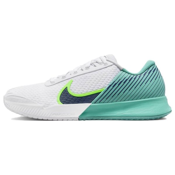 NikeCourt Air Zoom Vapor Pro 2 HC -   Green-Strike Midnight-Navy (DR6191-103)