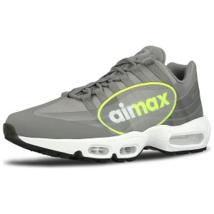 Nike Air Max 95 NS GPX Big Logo Grey Dust Volt-Dark-Pewter-White (AJ7183-001)