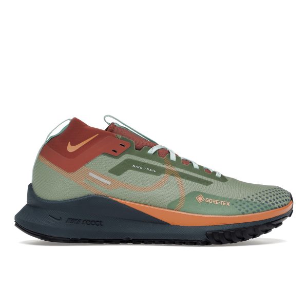 Nike React Pegasus Trail 4 GORE-TEX Alligator Orange Trance Green Mint-Foam Canyon-Rust (DJ7926-300)