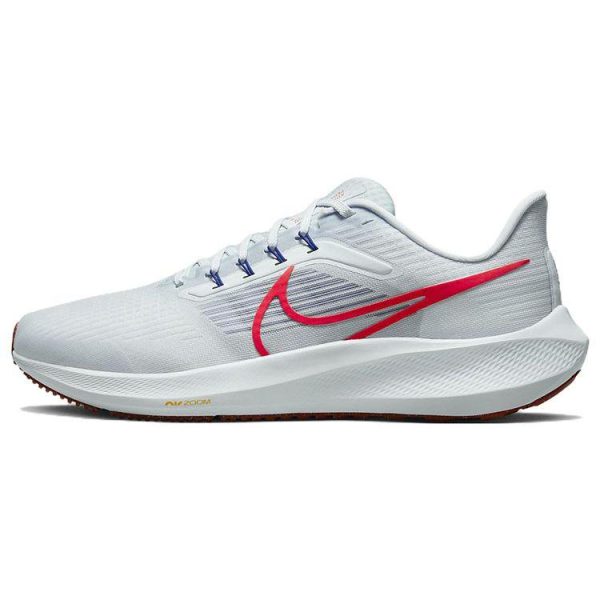 Nike Air Zoom Pegasus 39 Grey Bright Crimson   Football-Grey Concord Dark-Beetroot (DH4071-007)