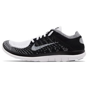 Nike Free 40 Flyknit White Black White-Black-Volt (631053-100)
