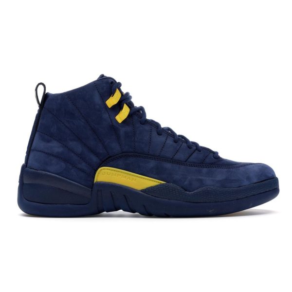 Air Jordan 12 Retro Michigan  - amarillo (BQ3180-407)