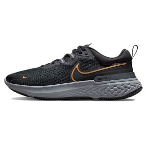 Nike React Miler 2 Black Metallic Gold Dark-Smoke-Grey Particle-Grey (CW7121-005)