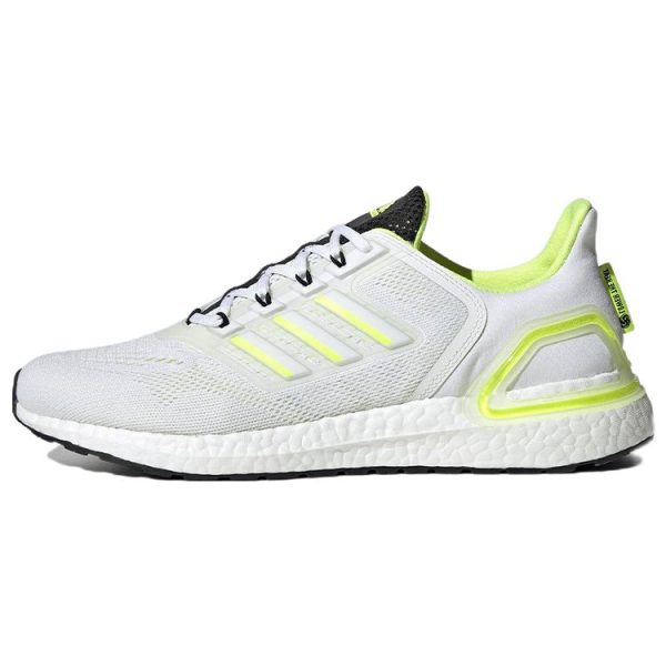 adidas UltraBoost 20 LAB White Solar Yellow Footwear-White Core-Black (GZ5007)