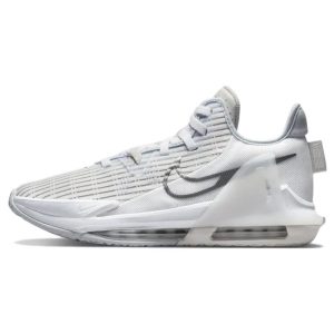 Nike LeBron Witness 6 Summit White Metallic Pewter Light-Bone Aura (CZ4052-102)