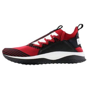 Puma Tsugi Jun Black Red   Red-Dahlia White (365489-11)