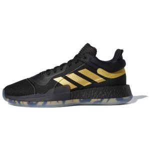 adidas Marquee Boost Low Black Metallic Gold Core-Black Gold-Metallic (EE8572)