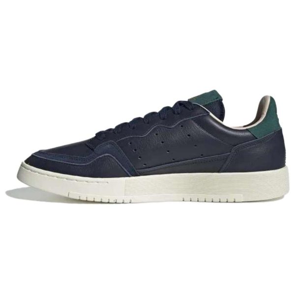 adidas Supercourt Collegiate Navy Green  - (EE6036)