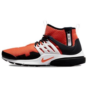 Nike Air Presto Mid Utility Orange Black White (DC8751-800)
