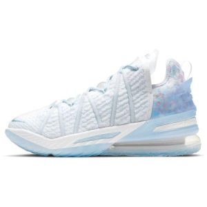 Nike LeBron 18 EP Play For The Future White Blue-Tint Clear (CW3155-400)