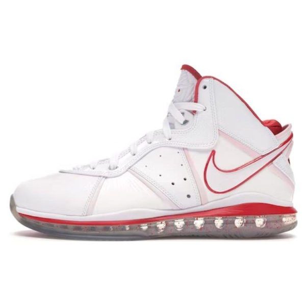 Nike LeBron 8 China White White-Sport-Red (417098-101)