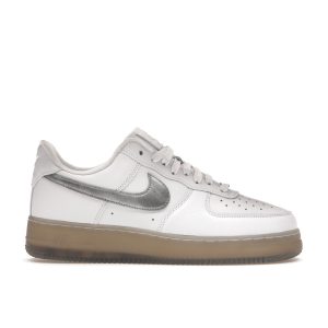 Nike Air Force 1 07 Premium White Metallic Silver    Hyper-Pink (DX3945-100)