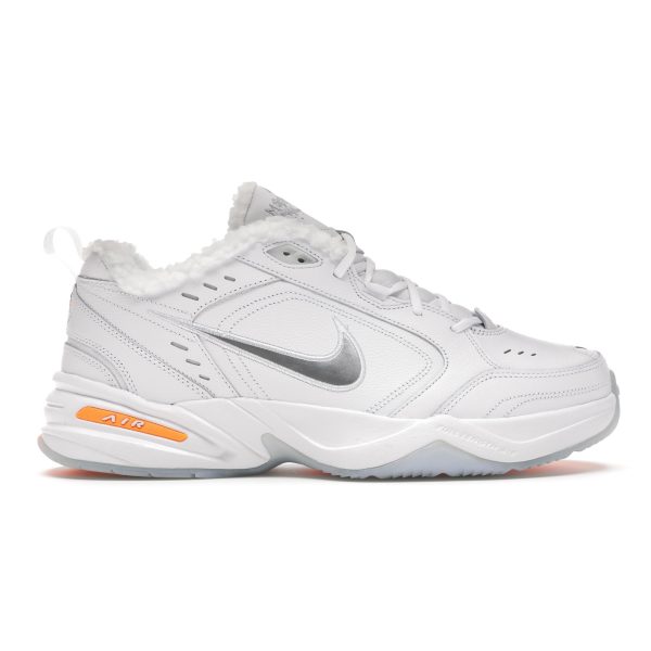 Nike Air Monarch IV Snow Day  Total-Orange-Metallic-Silver (AV6676-100)