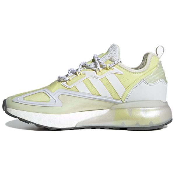 Adidas ZX 2K Boost White Yellow Tint   Footwear-White (GX2711)