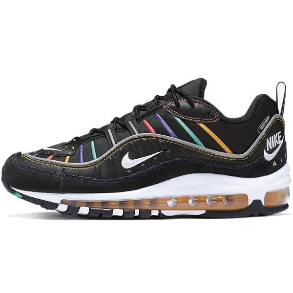 Nike Air Max 98 Premium Martin Black Flash-Crimson Kinetic-Green (CI1901-023)