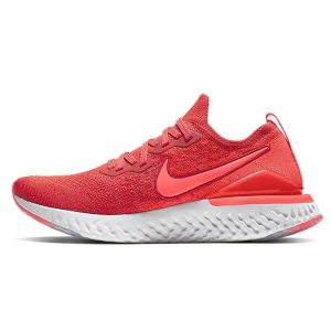 Nike epic react white red hotsell