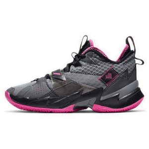 Air JordanWhy Not Zer03 PF Hearbeat Black Particle-Gray Pink-Blast (CD3002-003)