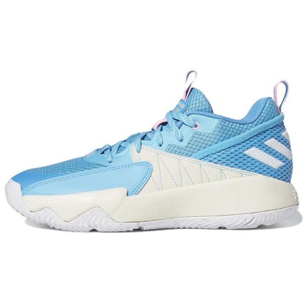 adidas Dame Certified EXTPLY 20 Signal Cyan Blue Cloud-White Shock-Cyan (GV9587)