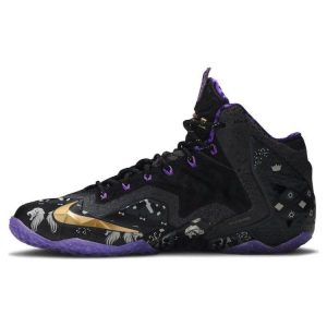 Nike LeBron 11 BHM   mtllc-gold-prpl-vnm (646702-001)