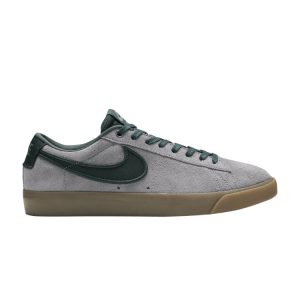 Nike SB Blazer Low GT Grey Gun-Smoke Black-Spruce-Gum-Light-Brown (704939-018)