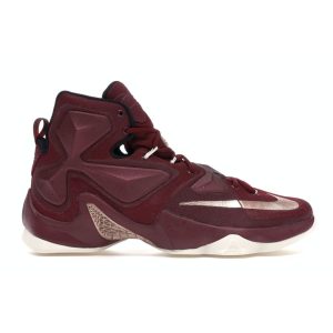 Nike LeBron 13 Greatness Red Team-Red Metallic-Rd-Bronze-Black-Sl (807219-690)