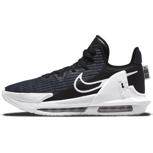 Nike LeBron Witness 6 Black Dark Obsidian Blue White (CZ4052-002)