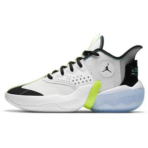 Air Jordan React Elevation PF White Green Glow Black Volt (CK6617-103)