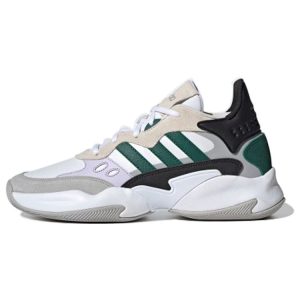 Adidas Streetspirit 20 White Collegiate Green   Footwear-White Grey-Two (FW5908)