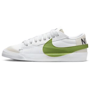 Nike Blazer Low 77 Jumbo White Chlorophyll Coconut-Milk Black (DV9122-131)