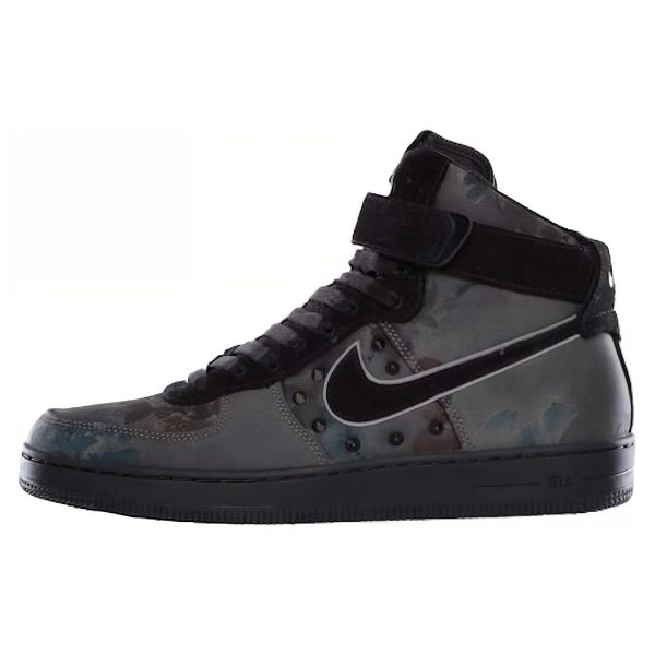 Nike Liberty of London x Air Force 1 Downtown NRG Newsprint Green Black (577656-001)