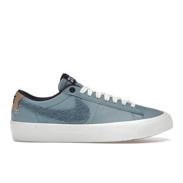 Nike Blazer Low GT SB Light Denim Blue Summit-White Gum-Light-Brown (DM8890-100)