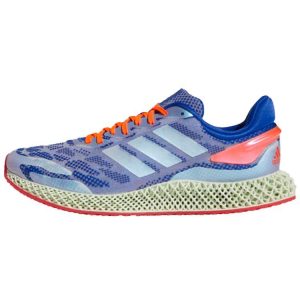 adidas 4D Run 10 Glory Blue Cloud-White Solar-Red (FW1231)