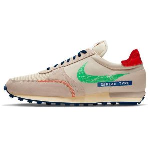 Nike Daybreak Type SE Label Maker Pack    Oatmeal Tan Fossil-Stone Coastal-Blue (DC8086-140)