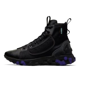 Nike React Ianga Anthracite Black Light-Aqua Court-Purple (AV5555-002)