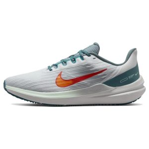 Nike Air Winflo 9 Pure Platinum Total Orange  - - (DD6203-005)