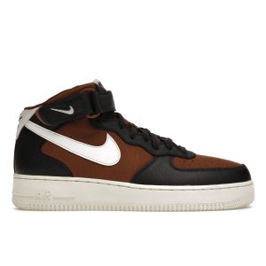 Nike Air Force 1 Mid 07 LX Certified Fresh    Off-Noir Alpha-Orange (DQ8766-001)