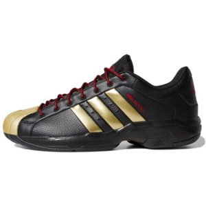 Adidas Pro Model 2G Low     Black Core-Black Gold-Metallic (FX7101)