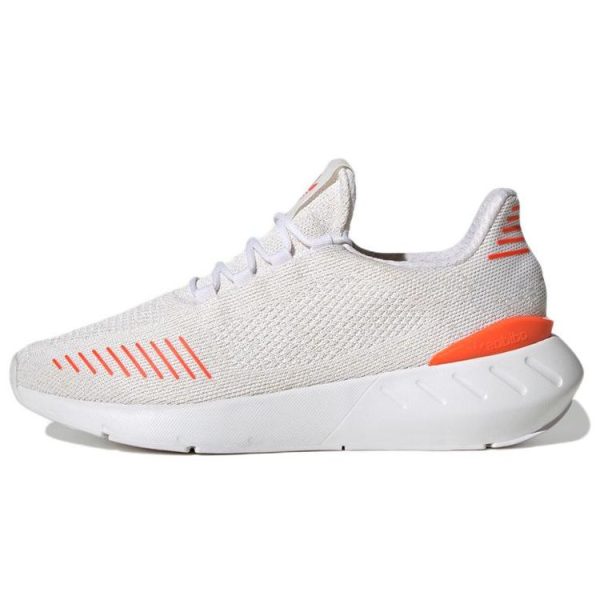 Adidas Swift Run 22 White Impact Orange   Cloud-White (GW6878)