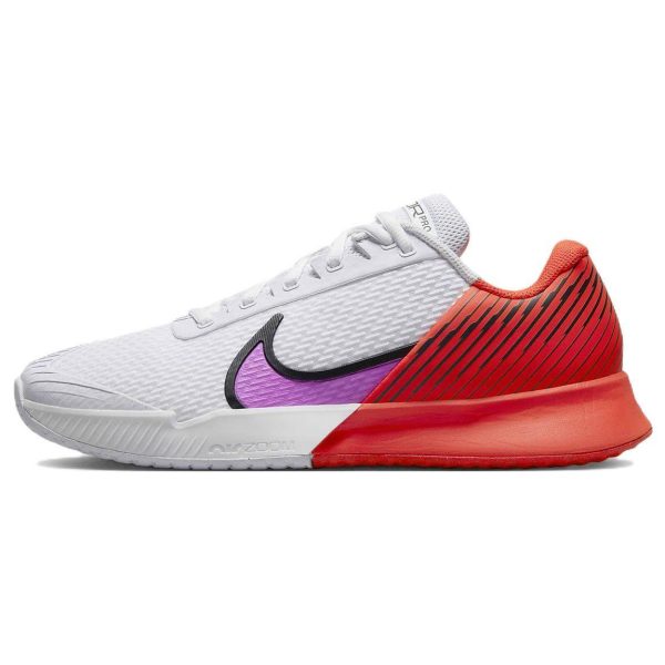 NikeCourt Air Zoom Vapor Pro 2 White Picante Fuchsia Picante-Red Black Fuchsia-Dream (DR6191-100)