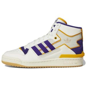 adidas Forum Exhibit Mid Inside Out         Off-White Collegiate-Purple Collegiate-Gold (GX4119)